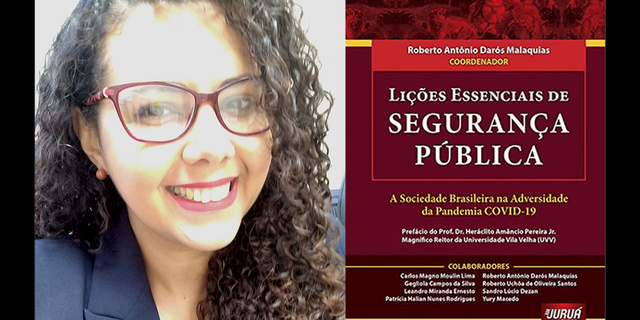 Servidora do PECPF participa de coletânea de ensaios sobre segurança pública