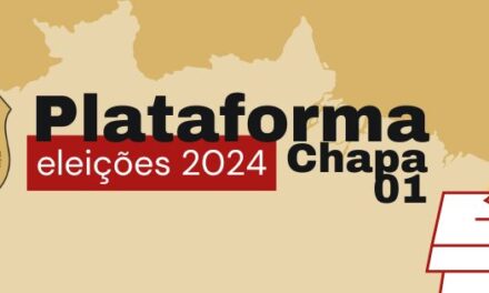 PLATAFORMA CHAPA 1 “Unidade, Transparência e Valorização”