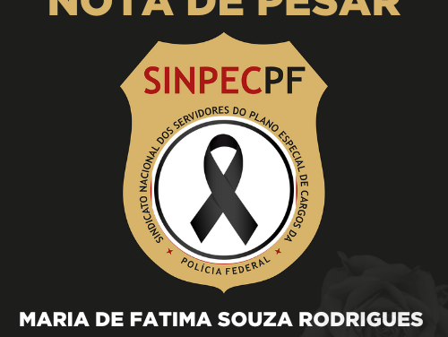 NOTA DE PESAR – MARIA DE FÁTIMA SOUZA RODRIGUES