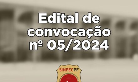 EDITAL DE CONVOCAÇÃO 05/2025