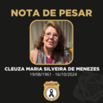 NOTA DE PESAR – CLEUZA MARIA SILVEIRA DE MENEZES