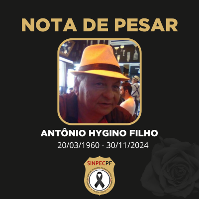 NOTA DE PESAR: ANTÔNIO HYGINO FILHO