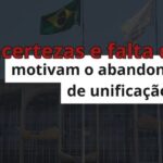 Categoria rejeita proposta de aglutinação: incertezas e falta de diálogo são principais motivos.